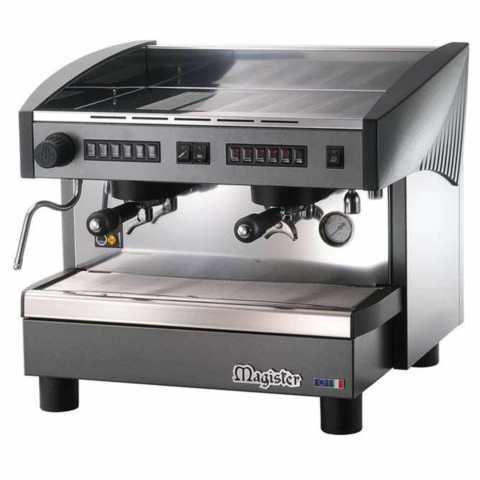 Magister ES70 STILO 110V Second Group Automatic Espresso Machine with Steam Wand - 2700W