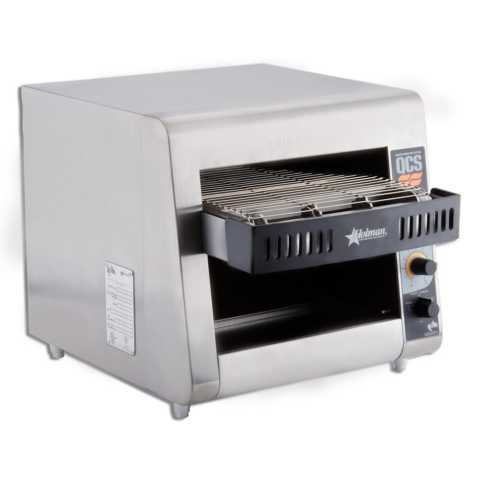 Star QCS1-350 13" Compact Conveyor Toaster - 350 Slices per hour