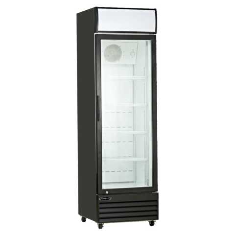 Kool-It KGM-23 27" Glass Door Merchandiser Refrigerator - 21 Cu. Ft.