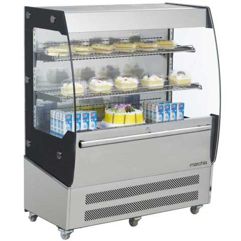 Marchia MDS200 40" Open Air Cooler Grab and Go Refrigerator