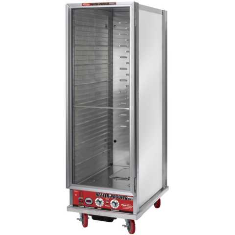 Winholt NHPL-1836 Non-Insulated Economy Clear Door Heater Proofer, Full Size