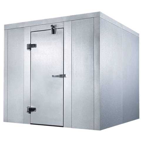 Coldline 10 x 10 Walk-in Refrigerator Cooler Box, Stainless Steel