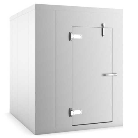 Coldline 6 x 8 Walk-in Refrigerator Cooler Box, Stainless Steel