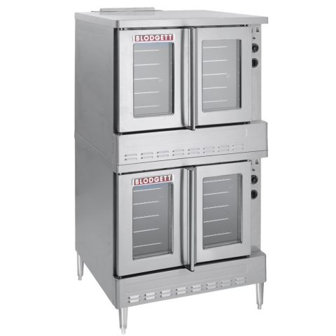 Blodgett SHO-100-G-DBL 38" Standard Depth Full-Size Double Deck Gas Convection Oven