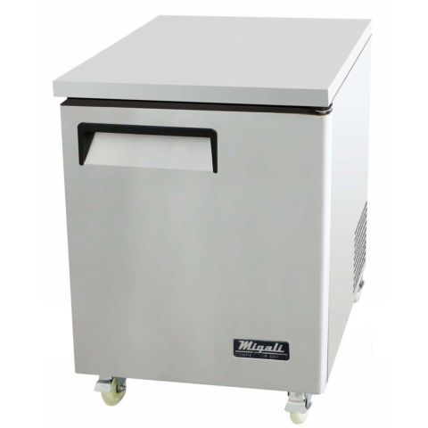 Migali C-U27F-HC 28" Undercounter Work Top Freezer - 6.5 Cu. Ft.