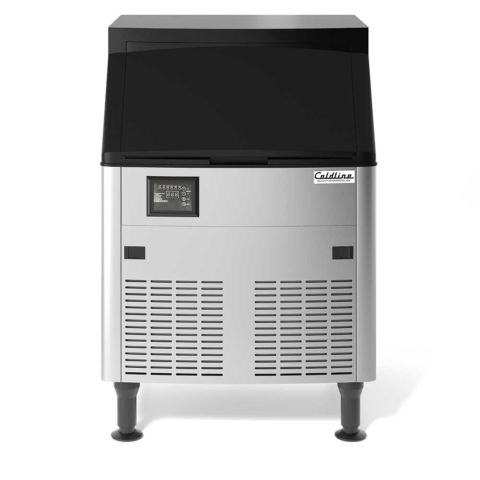 Coldline ICE180 180 lb. Commercial Ice Machine, Air Cooled, Half Cube, with Bin