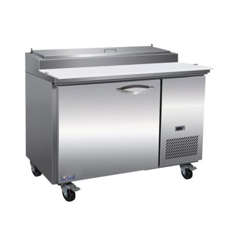 IKON IPP47 47" One Door Refrigerated Pizza Prep Table, 6 Pans