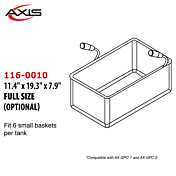 Axis 116-0010 1/1 Size Pasta Basket for AX-GPC-1 or AX-GPC-2