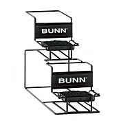 Bunn 8" Universal Airpot Rack with Lower & Upper Rack Displays and Sponge-Lined Trays