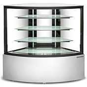 Marchia MBT-ST-C-D Dry Non-Refrigerated Corner Display Case