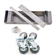 Standard Range Convection Oven Stacking Kit with Casters Set