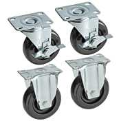 Cecilware Set of 4 Casters for FMS Floor Model Gas Fryers (Set of 4, 2 with Brake)
