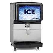 Ice-O-Matic IOD150 22" 150 lb. Countertop Push Lever Ice Dispenser Machine