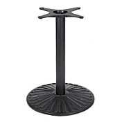 JMC Furniture SK2 Indoor Cast Iron Table Base - 28 1/4" Height / 18" Spider Length / 22" Base Spread