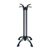 JMC Furniture TT-106 PUB Indoor Cast Iron Table Base - 42.5" Pub Height / 18" Spider Length / 23.5" Base Spread