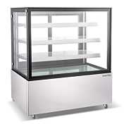 Marchia MBT48-ST-D 48" Straight Glass Dry Non-Refrigerated Bakery Display Case