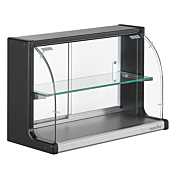 Marchia USTAR-T25 26" Dry Curved Glass Bakery Display Case, Non Refrigerated