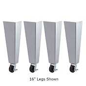 Bakers Pride S1120Y 30" Legs with Casters for Deck Ovens