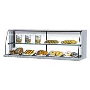 Turbo Air TOMD-50HS 50" Top Display Stainless Steel Dry Case-High Model for TOM-50S/L Open Display Merchandiser