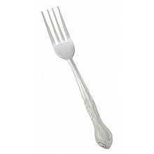 Winco 0004-05 7-1/4" Elegance Flatware Stainless Steel Dinner Fork