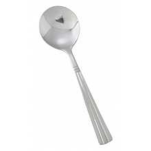 Winco 0007-04 Regency 5-5/8" Flatware Stainless Steel Bouillon Spoon