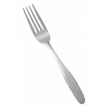 Winco 0008-05 Manhattan 7-1/4" Flatware Stainless Steel Solid Handle Dinner Fork