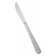 Winco 0010-08 Lisa 8-1/8" Flatware Stainless Steel Dinner Knife