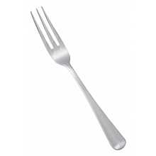 Winco 0015-05 Lafayette 7-5/8" Flatware Stainless Steel 3 Tined Dinner Fork