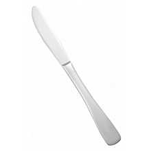 Winco 0016-08 Winston / Bellwood 8-3/8" Stainless Steel Medium Weight Dinner Knife