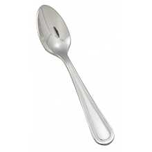 Winco 0021-09 4-1/8" Continental Flatware Stainless Steel Demitasse Spoon