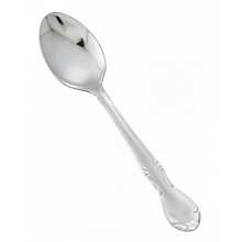 Winco 0024-01 6-1/4" Elegance Flatware Stainless Steel Teaspoon