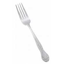 Winco 0024-05 7-3/8" Elegance Flatware Stainless Steel Dinner Fork