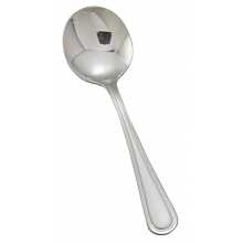 Winco 0030-04 5-7/8" Shangarila Flatware Stainless Steel Bouillon Spoon