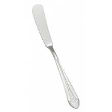 Winco 0031-12 6-3/4" Peacock Flatware Stainless Steel Butter Spreader