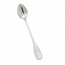 Winco 0033-02 7-1/2" Oxford Flatware Stainless Steel Iced Tea Spoon