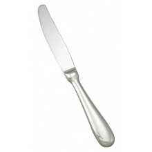 Winco 0034-15 8-3/4" Stanford Flatware Stainless Steel Dinner Knife with Hollow Handle