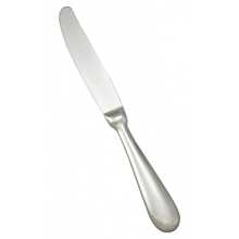 Winco 0034-18 9-5/8" Stanford Flatware Stainless Steel Table Knife with Hollow Handle