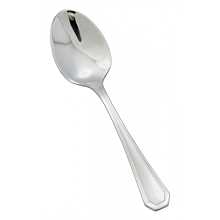 Winco 0035-09 4-3/8" Victoria Flatware Stainless Steel Demitasse Spoon