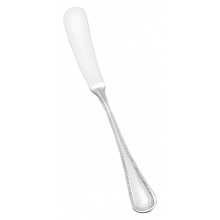 Winco 0036-12 6-3/4" Deluxe Pearl Flatware Stainless Steel Butter Spreader