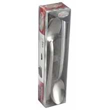 Winco 0081-02 7-7/8" Dominion Flatware Stainless Steel Iced Teaspoon