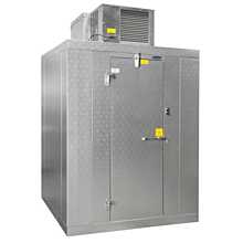 Norlake KLF88-C Kold Locker 8' x 8' x 6' 7" Indoor -10°F Walk-In Freezer with Floor