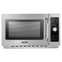 Midea 1034N0A 21" Commercial 1000 Watts Medium Duty Microwave Oven and (5) Power Levels and 6-Minute Dial Timer with Automatic Reset -  1.2 Cu. Ft.