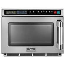 Midea 1217G1A 16" Commercial 1200 Watts Medium Duty Microwave Oven and Stackable with (11) Power Levels - 0.6 Cu. Ft.