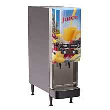 Bunn JDF-2S 11" Silver Series 2-Flavor Cold Beverage System with LED Light Graphics