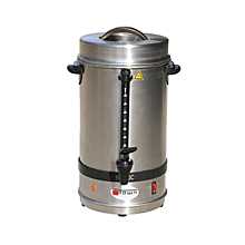 Town Food 39106 Heavy Duty Stainless Steel Coffee Maker Percolator Urn - 41 Cups Capacity