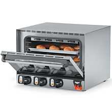 Vollrath 40703 24" Mini Cayenne Convection Oven with Half-Size Sheet Pans & Broil Function