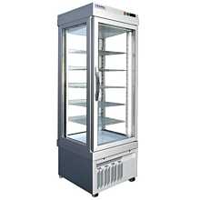 Tekna 4400-NFP 26" 4-Sided Glass Refrigerated Merchandiser - 18 Cu. Ft. Capacity