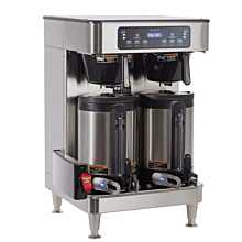 Bunn 22" ICB Infusion Series Twin Soft Heat Coffee Brewer - 120/240V Stainless Steel