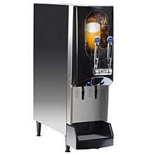 Bunn 10" Nitron Countertop Cold Draft Coffee Dispenser with 2 Nitro Taps, Removable Door Graphic & Ball Valve