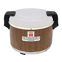 Town Food 56916W 72 Cup Electric Ricemaster Rice with Warmer Wood Grain Finish